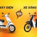 Xe máy 50cc có loại chạy bằng điện và bằng xăng