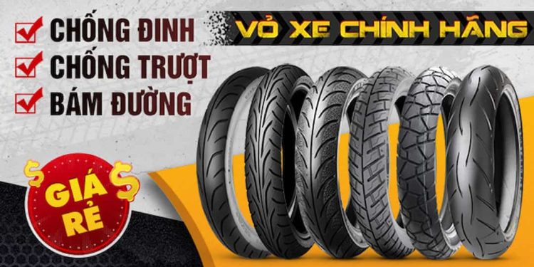 Lốp xe máy là một bộ phận quan trọng và không thể thiếu