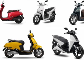 Xe máy điện được hiểu là phương tiện xe gắn máy động cơ điện