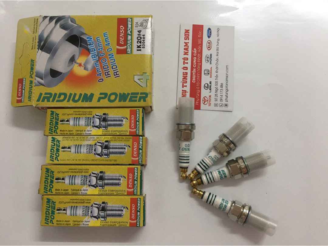 Bugi Denso Iridium điện cực tốt nhất