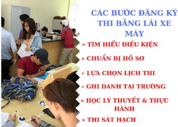 Hướng dẫn cách đăng ký bằng A1 lái xe: Các bước cần thực hiện