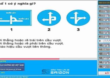 Các dạng bài tập trong kỳ thi lý thuyết thi bằng lái xe máy