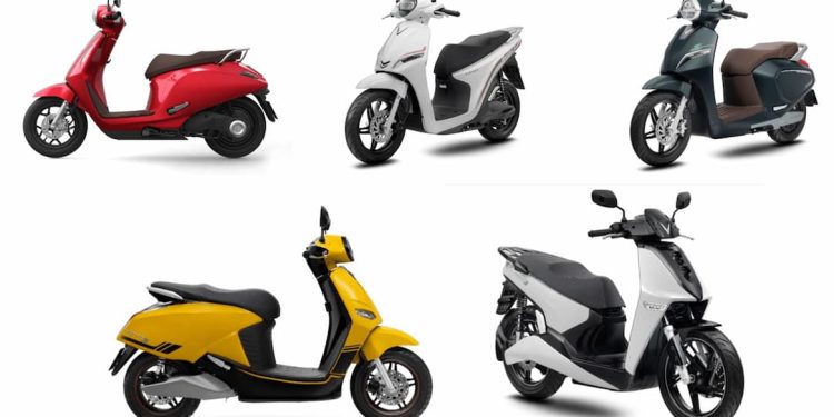 Xe máy điện được hiểu là phương tiện xe gắn máy động cơ điện